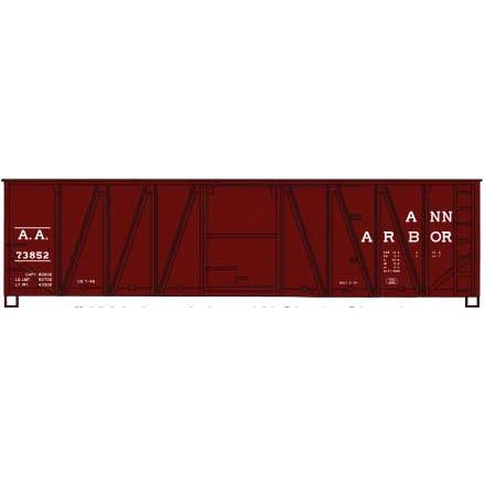Accurail HO 4330, 40' Single-Sheathed Wood Boxcar, Kit, Canadian National, #50158