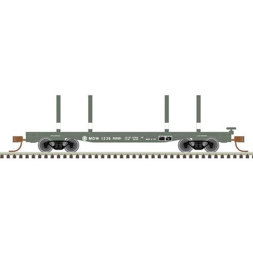 Atlas, N Scale, 50006269, 45' Logging Flatcar Master, Boise Cascade MDW, #1236