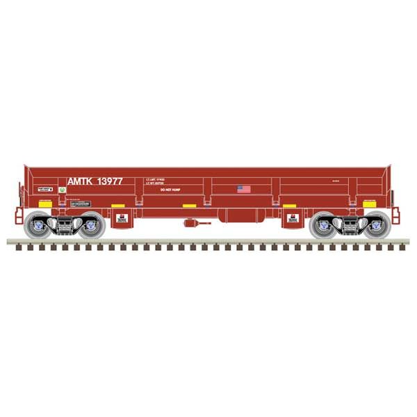 Atlas, 50006044, N Scale, Disco Side-Dump Car, Amtrak, #13969