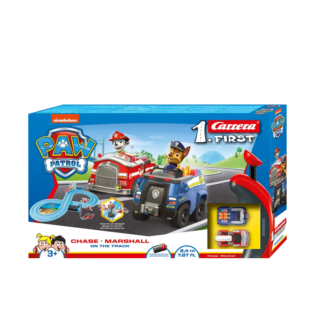 Carrera, 20063033, Carrera - First, PAW PATROL - On the Track, Battery Operated