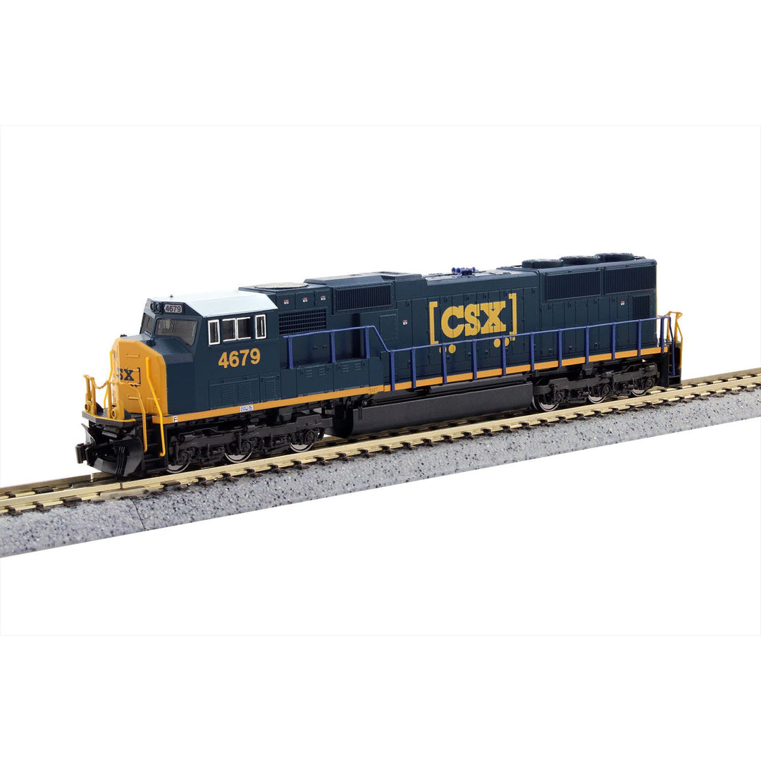Kato, 176-7616, N Scale, SD70M, CSX, #4679, DCC Ready