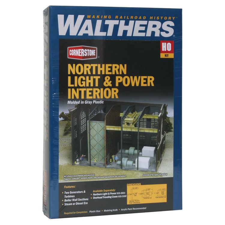 Walthers Cornerstone, HO Scale, 933-3130, Interior Kit