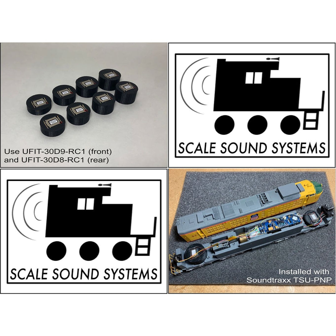 Scale Sounds Systems, Athearn Genesis Gas Turbine Gas Turbine Slabside, Speakers