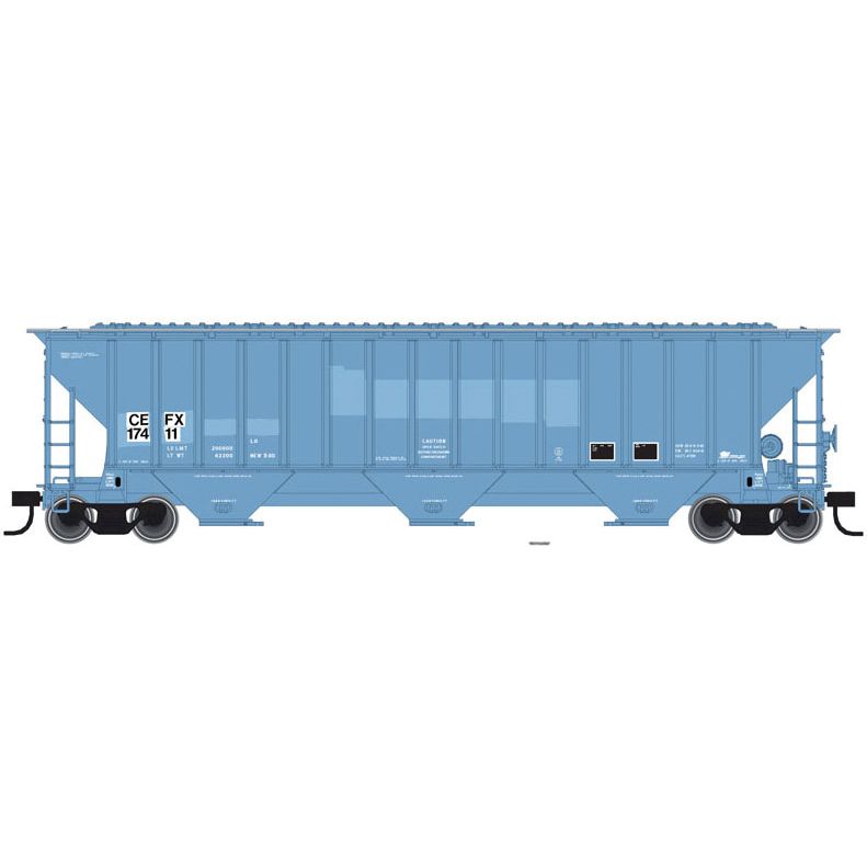 Atlas Trainman, 20 005 448, HO Scale, Thrall 4740 Covered Hopper, CIT Group, #17385