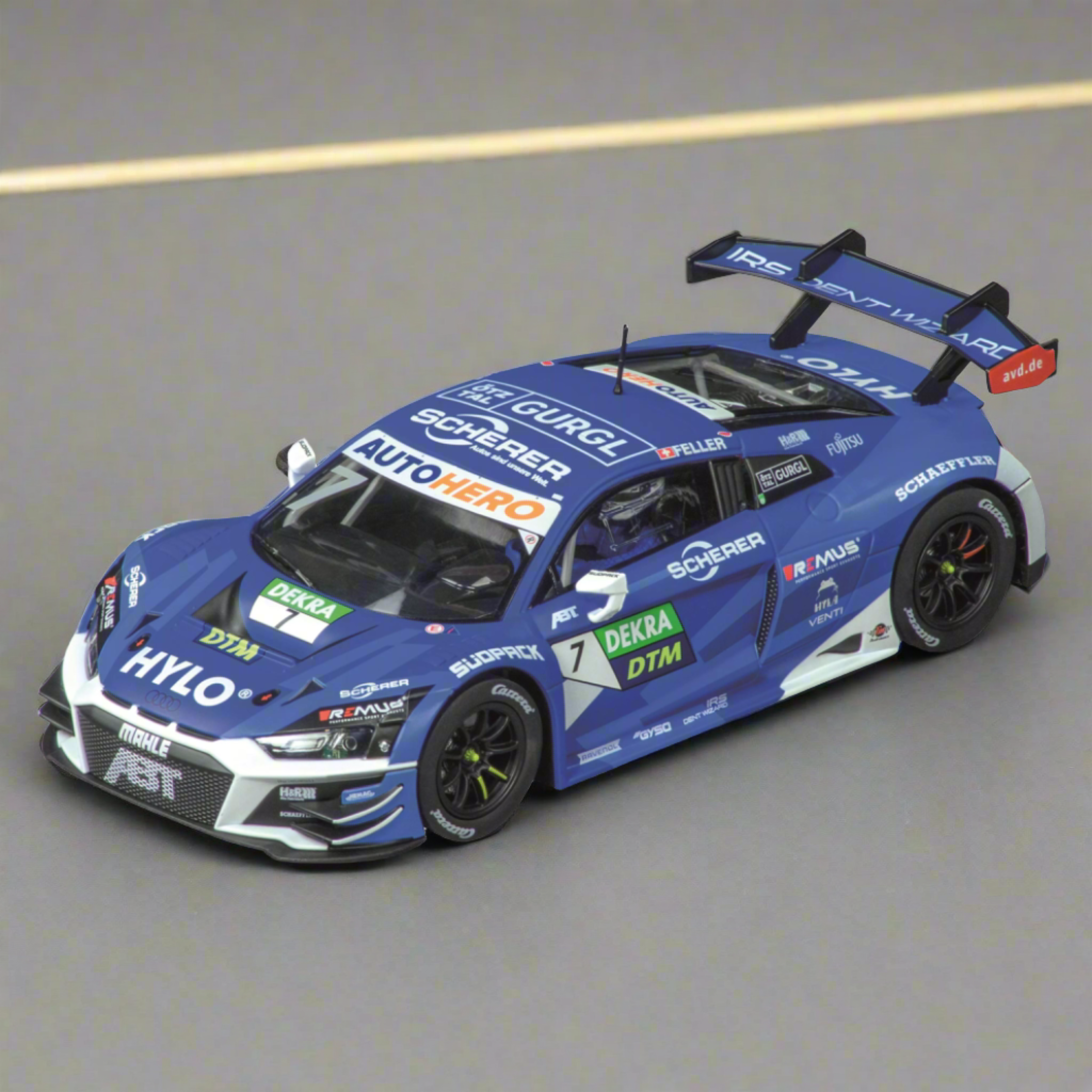 Carrera, 27732, EVOLUTION 1:32, Audi R8 LMS GT3 evo II "Team Abt Sportsline, No.7“ DTM 2022