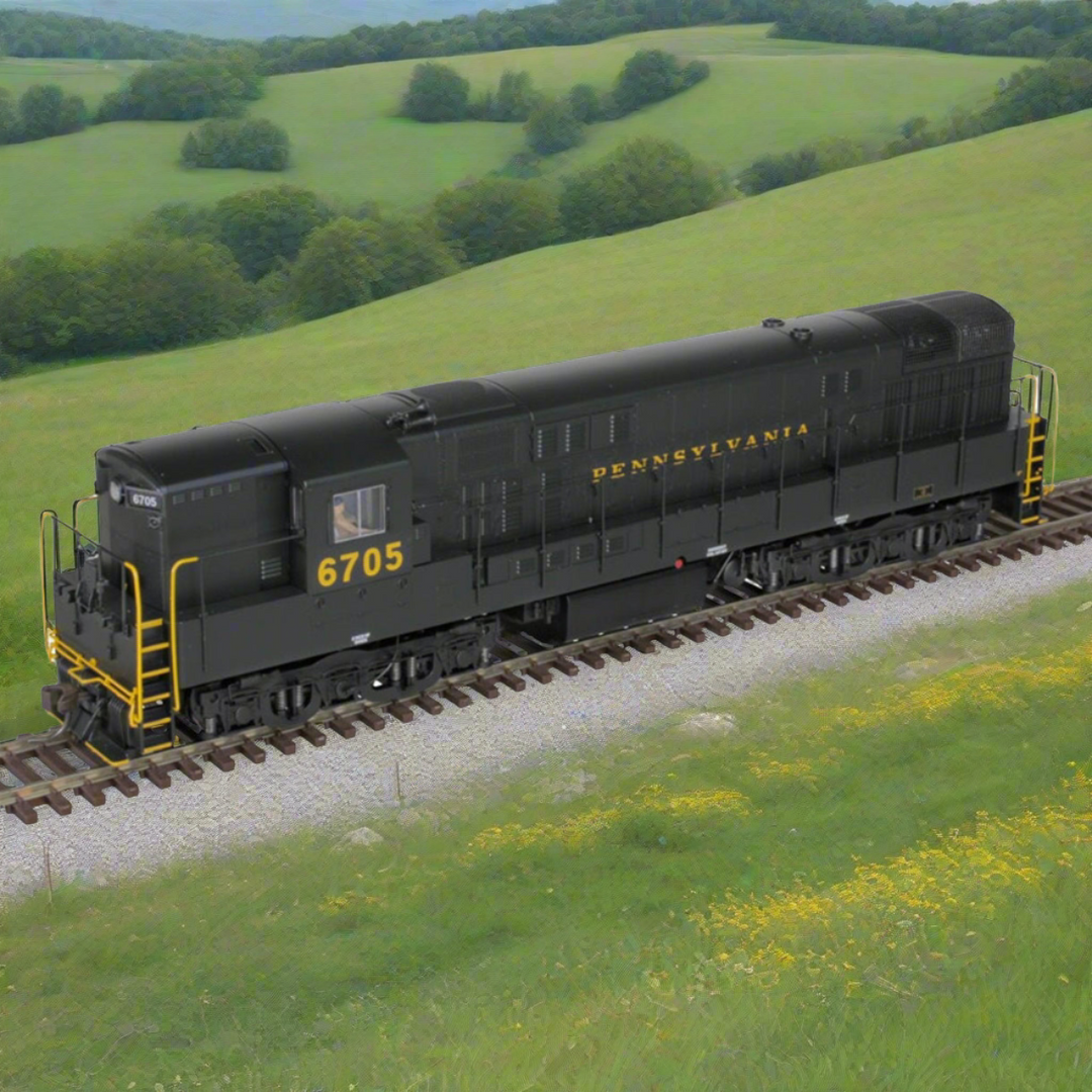 Atlas, 10004137, HO Scale, FM H-24-66 Phase 1A Trainmaster, Pennsylvania, #6705, DCC & SOUND (Copy)