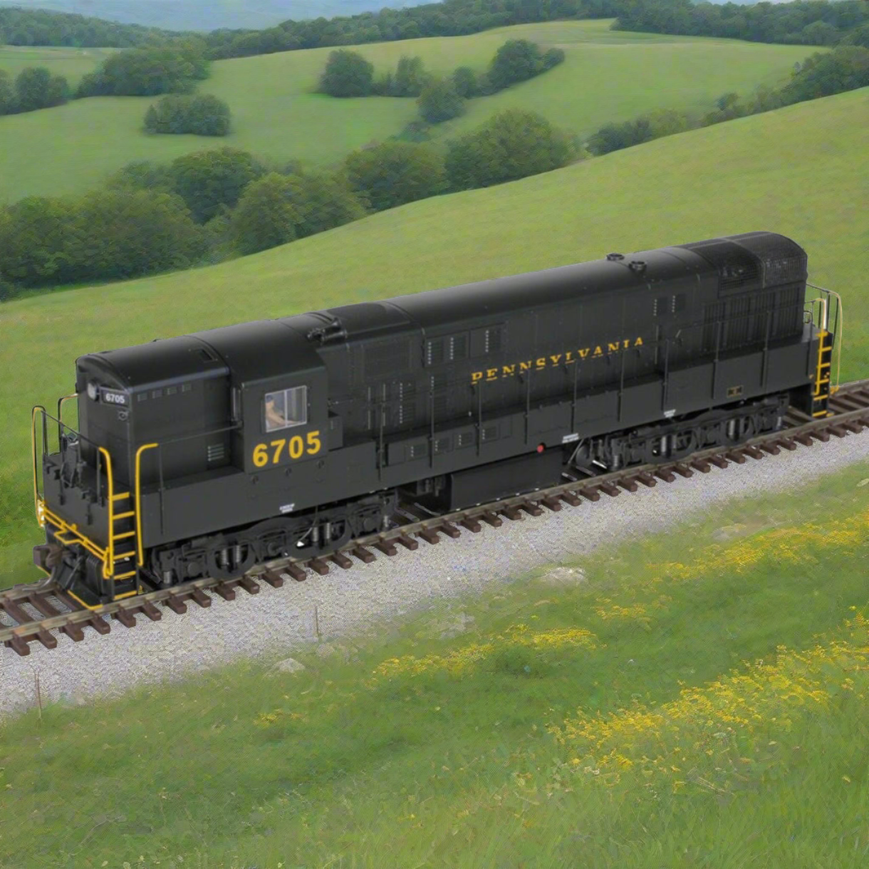 Atlas, 10004137, HO Scale, FM H-24-66 Phase 1A Trainmaster, Pennsylvania, #6705, DCC & SOUND (Copy)