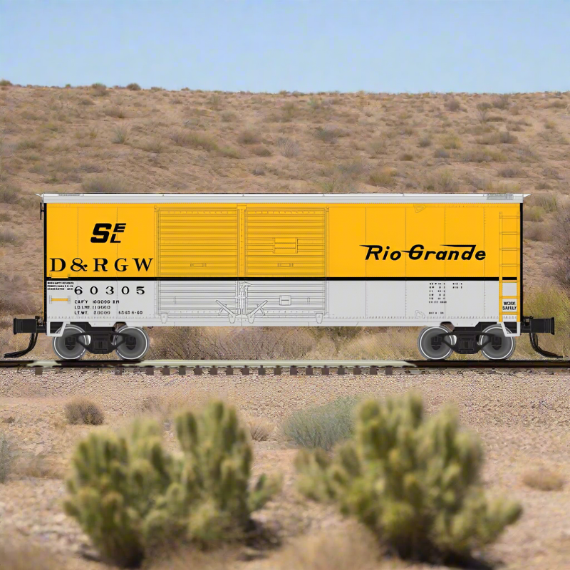 Atlas, N Scale, 50006194, 40' Double-Door Boxcar, Denver & Rio Grande Western, #60317