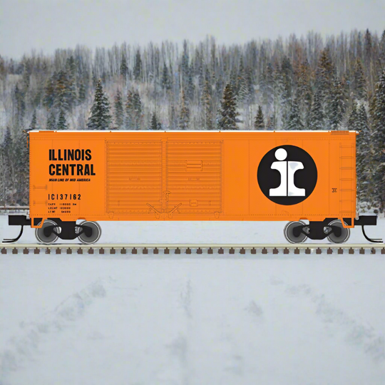 Atlas, N Scale, 50006197, 40' Double-Door Boxcar, Illinois Central, #137162