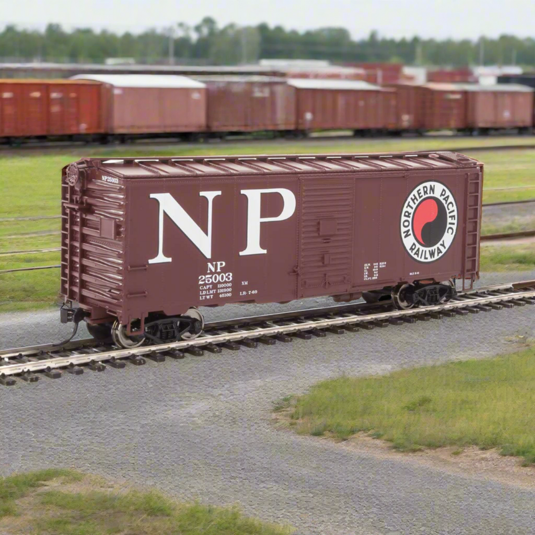 Walthers Mainline, 910-1346, HO Scale, 40' AAR 1944 Box Car, Northern Pacific, #25003