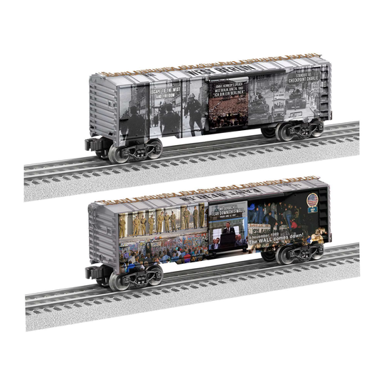 Lionel, 2038080, O Scale, Berlin Wall Boxcar