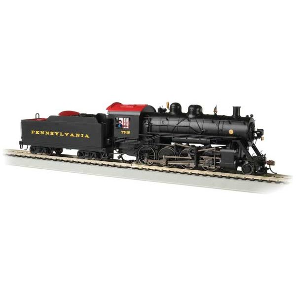 Bachmann, 57909, HO Scale, Baldwin, 2-8-0, Consolidation, Pennsylvania , #7746, DCC & Sound