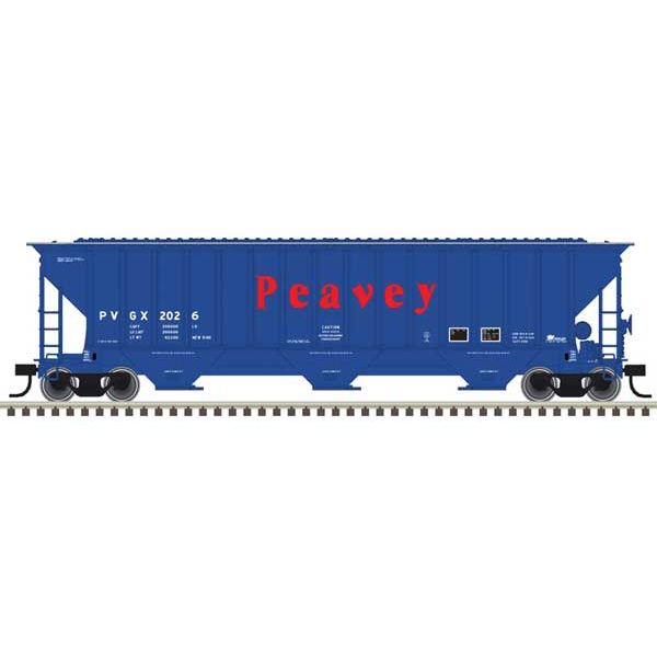 Atlas Trainman, HO Scale, 20006657, Thrall 4750 Hopper, Peavey, #2062