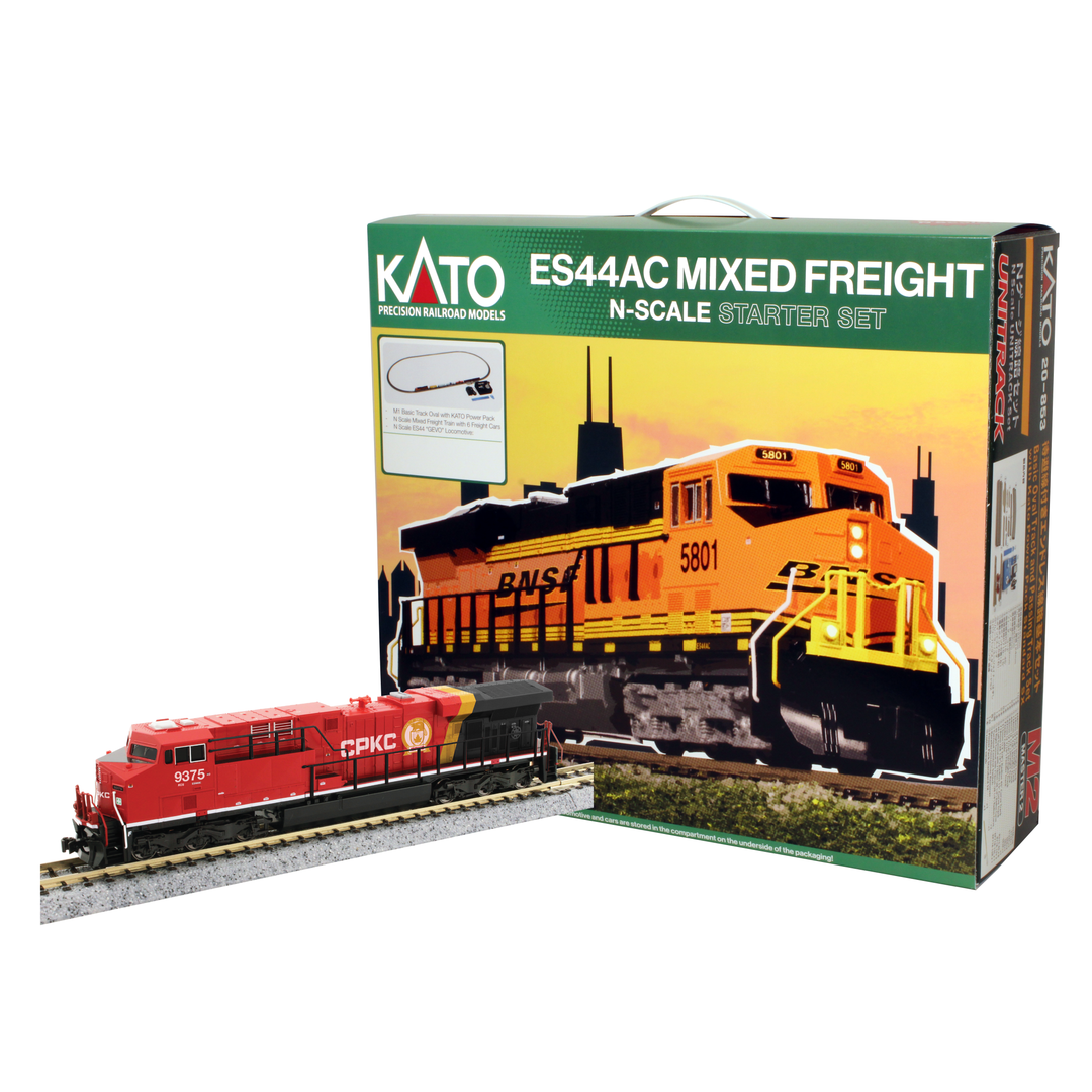 Kato, 106-0027, Freight Train Starter Set, GE ES44AC, CPKC,