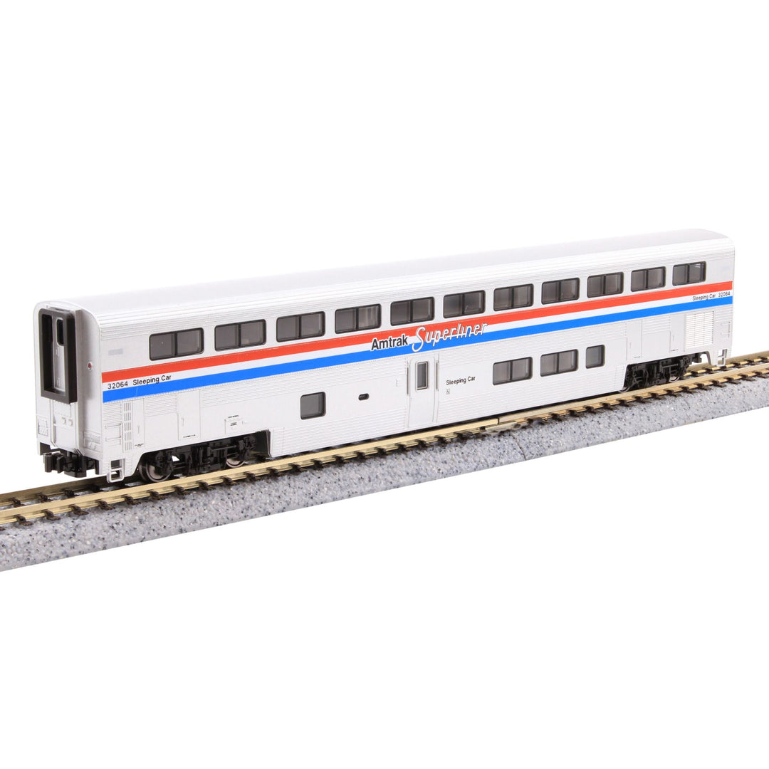 Kato, 106-3530,  N Scale, F40PH & Superliner Set, Amtrak Phase III (4-Pack)