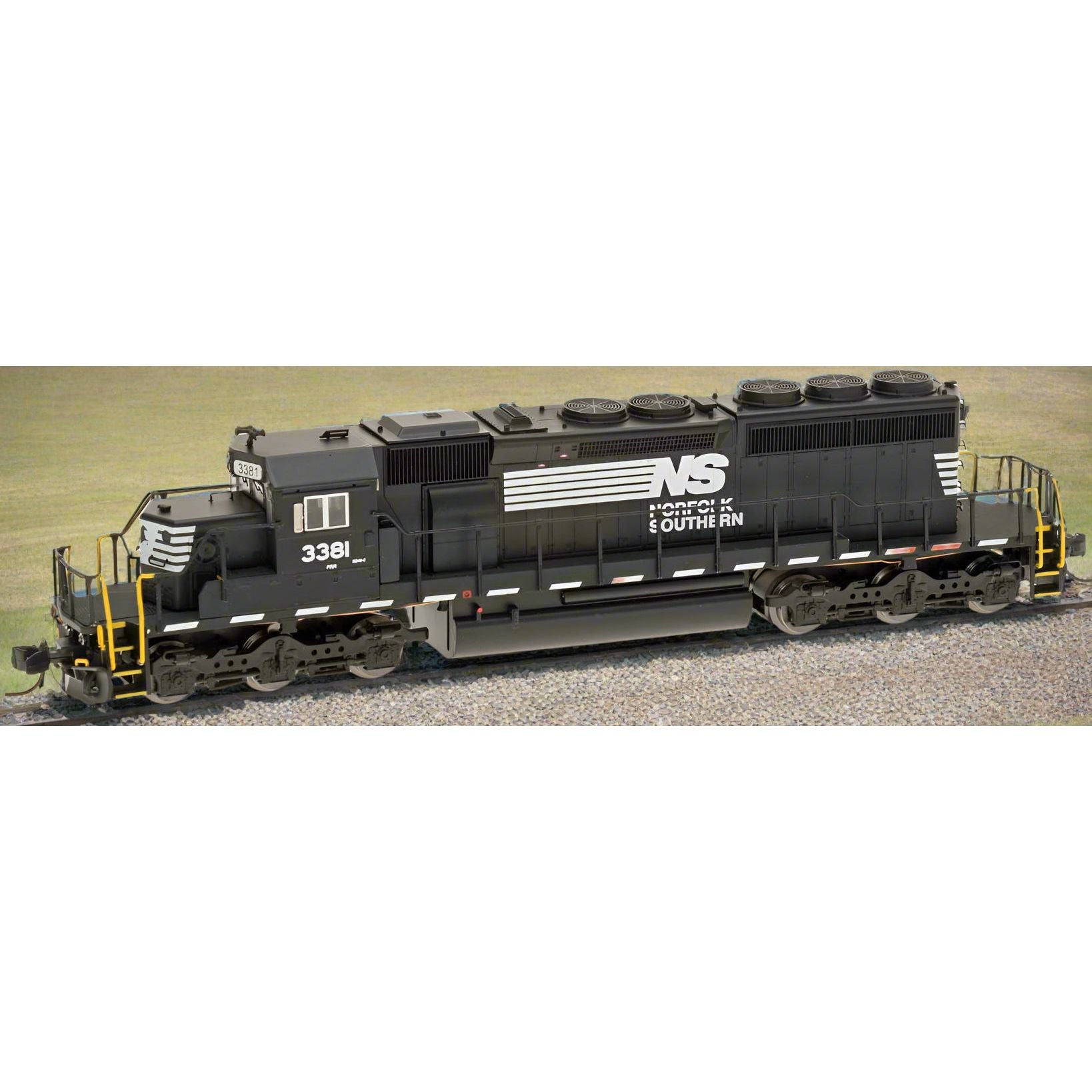 InterMountain, 69388S-02, N Scale, EMD SD40-2, Norfolk Southern, High Hood, #3324, DCC & Sound