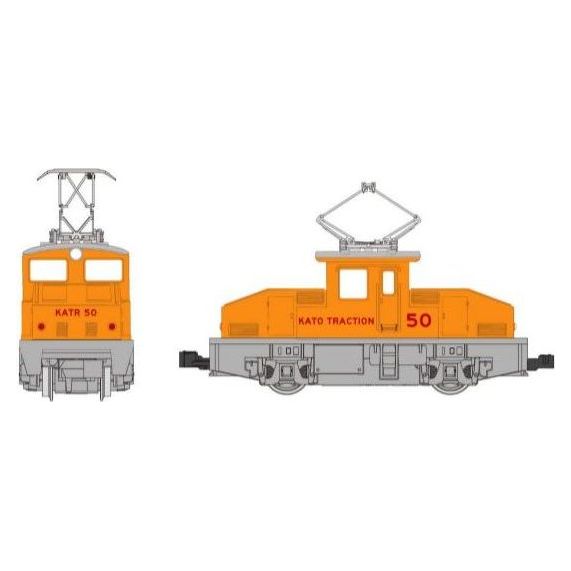 Kato, 10-504US, N Scale, Pocket Line Series, Steeple Cab Electric Locomotive, Kato Traction #50