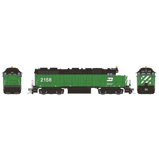 Rapido, HO Scale, 38509, EMD GP38, Burlington Northern, #2158, DCC & Sound