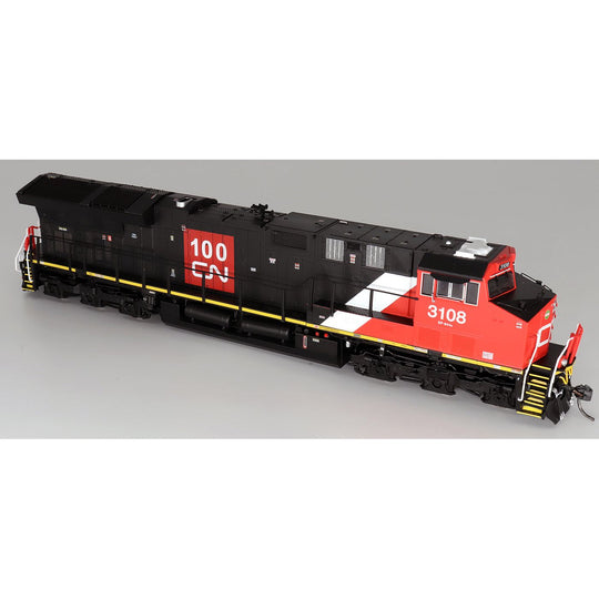 InterMountain, HO Scale, 497108S-01, ET44AC (EF-644u), Canadian National, 100th Anniversary, #3108, DCC & Sound