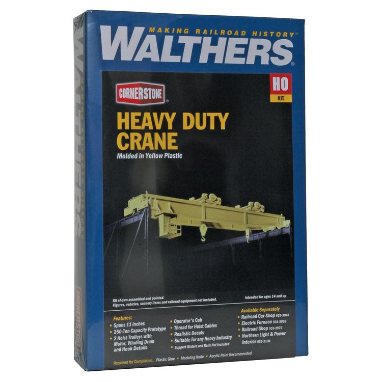 Walthers Cornerstone, HO Scale, 933-3150, Heavy-Duty Overhead Crane