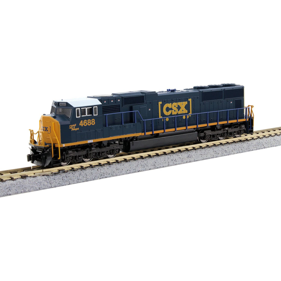 Kato, 176-7617, N Scale, SD70M, CSX, #4688, DCC Ready