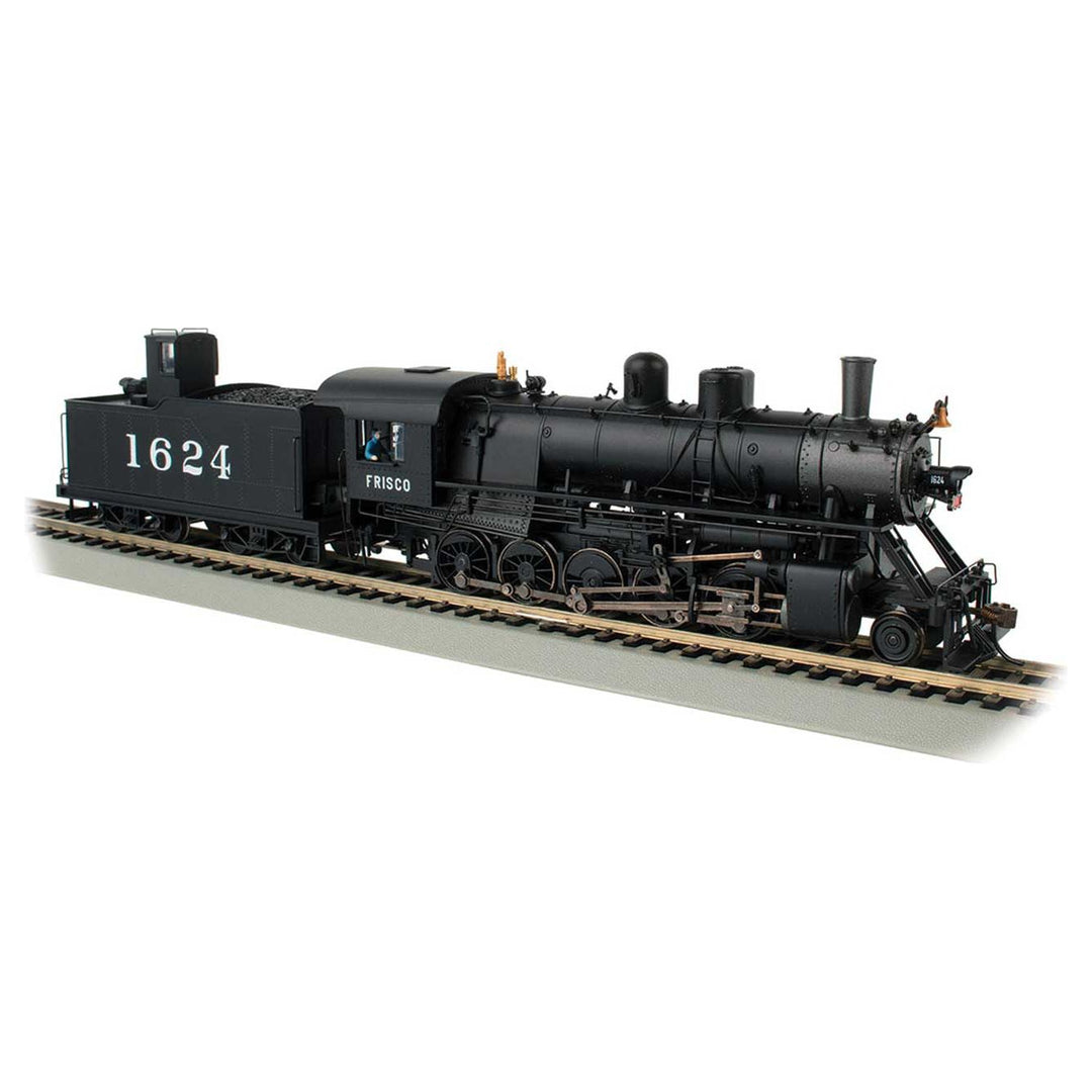 Bachmann, HO Scale, 85403, 2-10-0, Decapod Steam Engine, Frisco, #1624 DCC & Sound