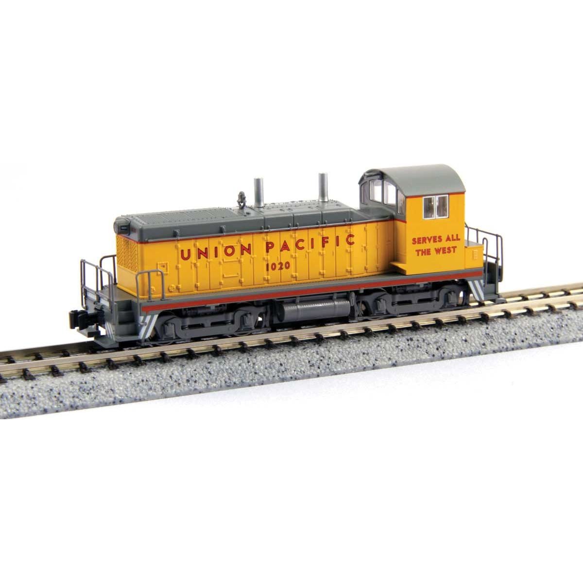 Kato, 176-4379, N Scale, NW2, UP, #1032, DCC Ready