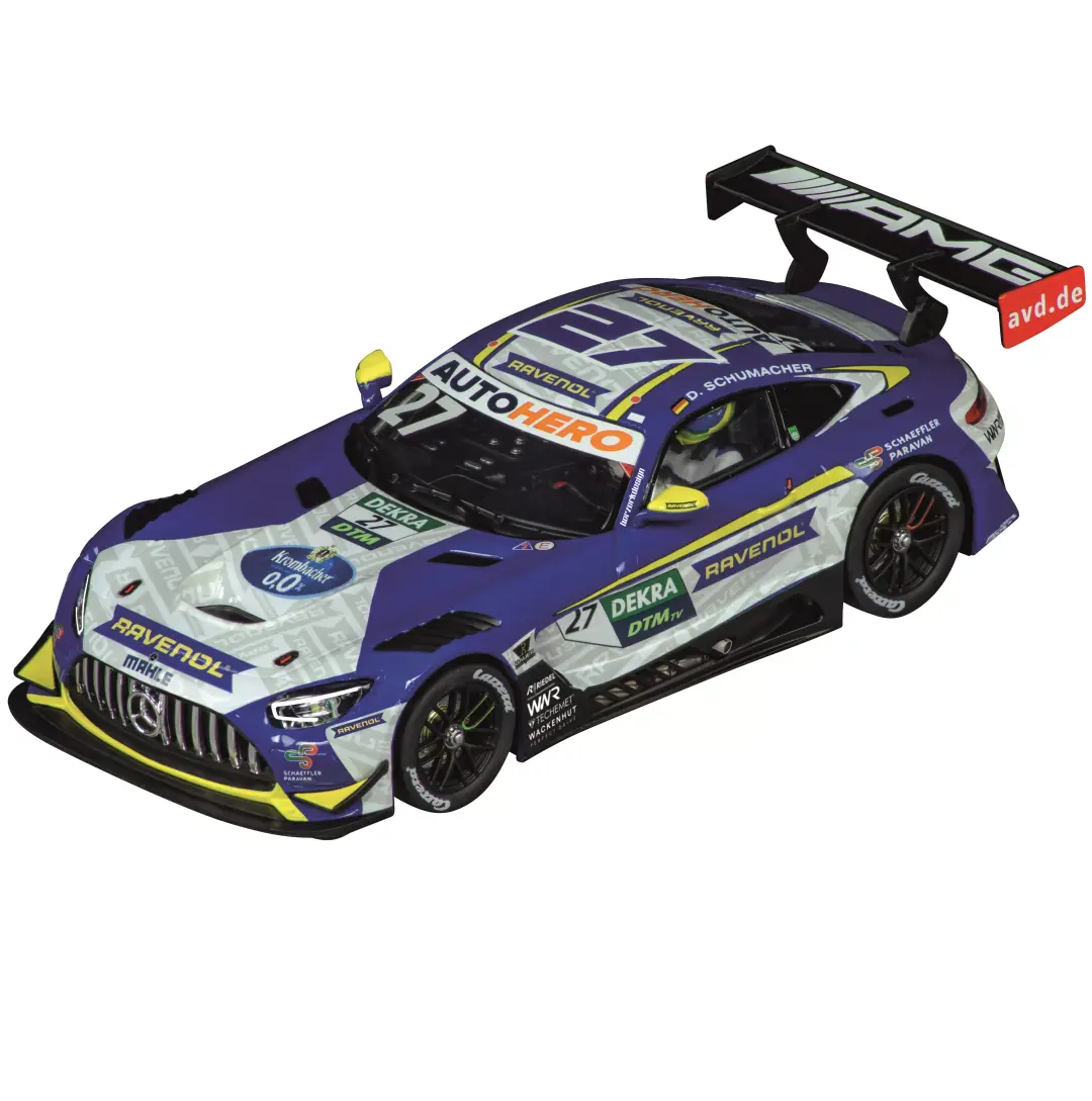 Carrera, 27736, EVOLUTION 1:32, Mercedes-AMG GT3 Evo "Mercedes-AMG Team Winward D.Schumacher, No.27" DTM 2022