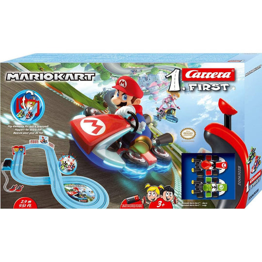 Carrera, 20063028, Carrera First, Mario Kart™ - Mario vs. Luigi, Battery Operated