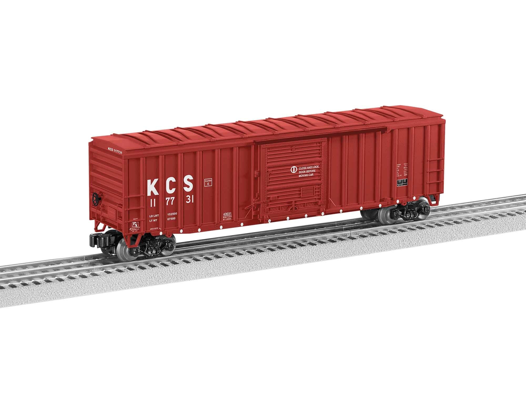 Lionel, O Scale, 2043031, 50' Boxcar, KCS, #117731