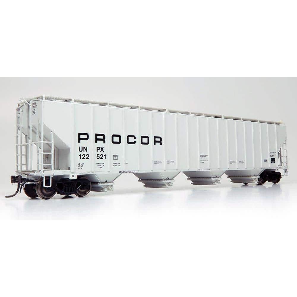 Rapido, 157005, HO Scale, Procor 5820 Covered Hoppers, Procor (UNPX), 6 Pack