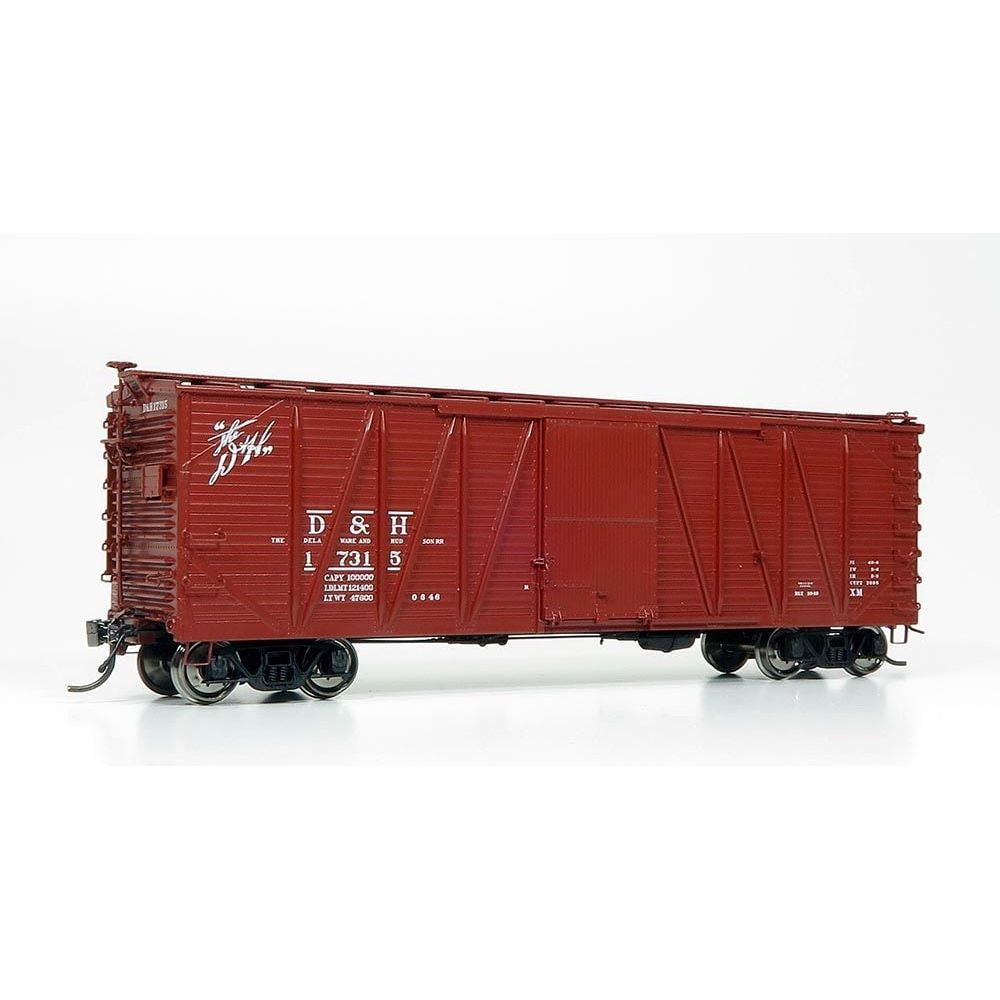 Rapido, HO Scale, 1420007A, USRA Single-Sheathed Box Car, Delaware & Hudson , #17417