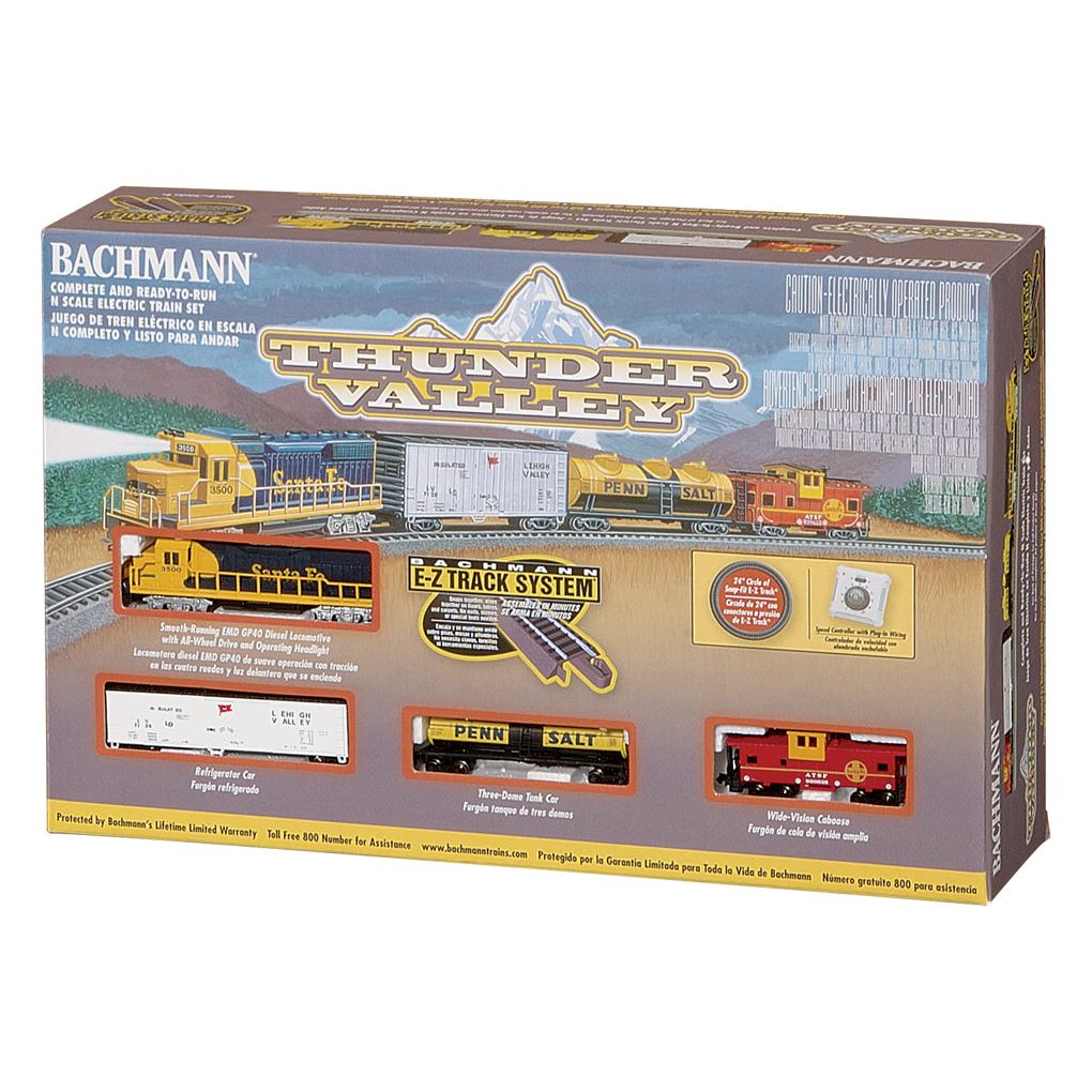 Bachmann, N Scale,  24013, Thunder Valley Electric Train Set