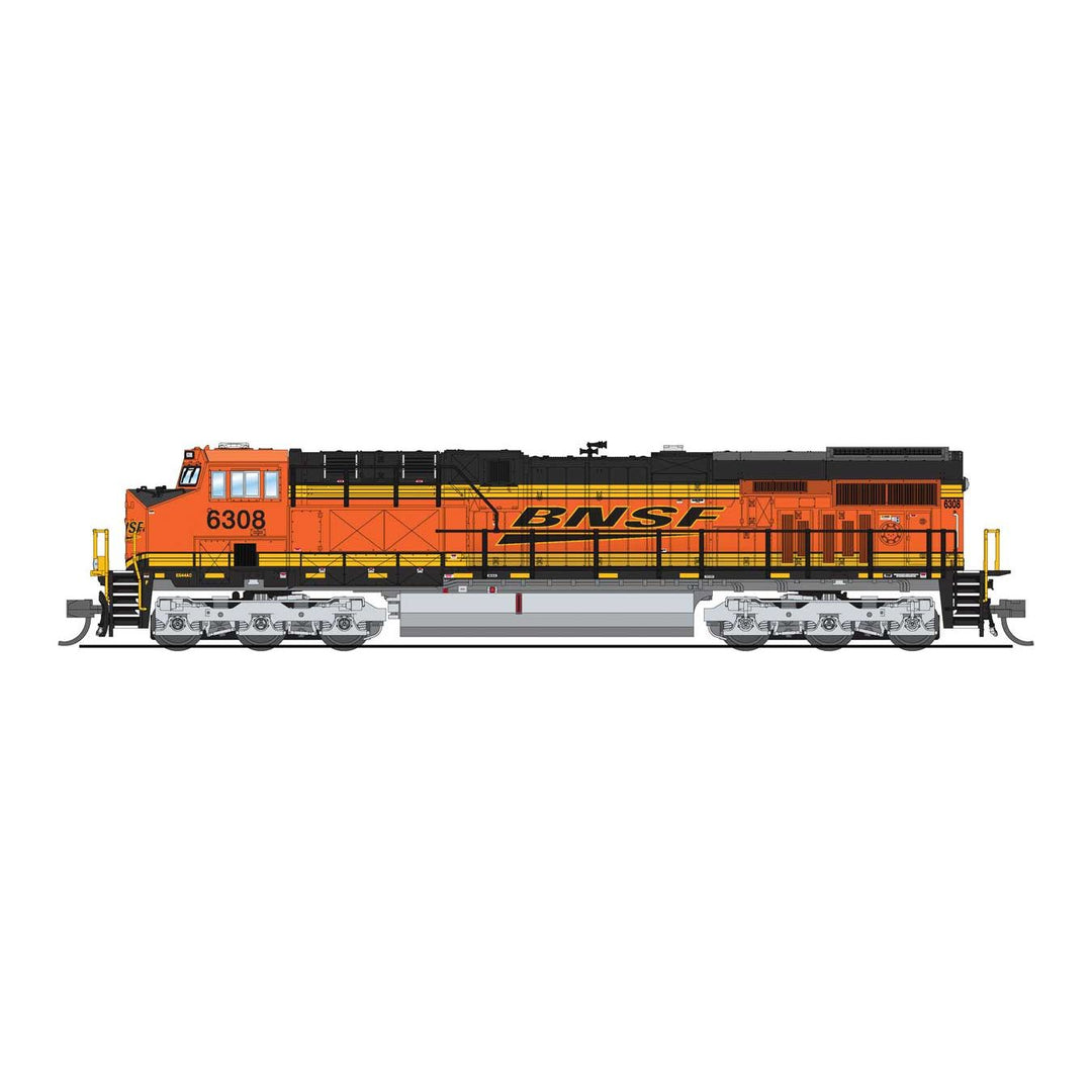 Broadway Limited Imports, 8610, N Scale, GE ES44AC, BNSF, #6308, DCC And Sound