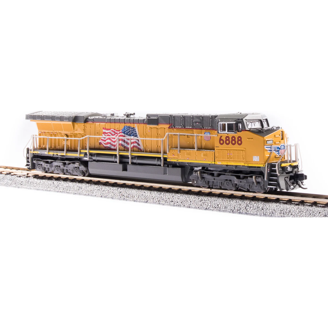 Broadway Limited Imports, 6282, N, GE AC6000, UP, #6888,"Building America" (DCC & Sound)