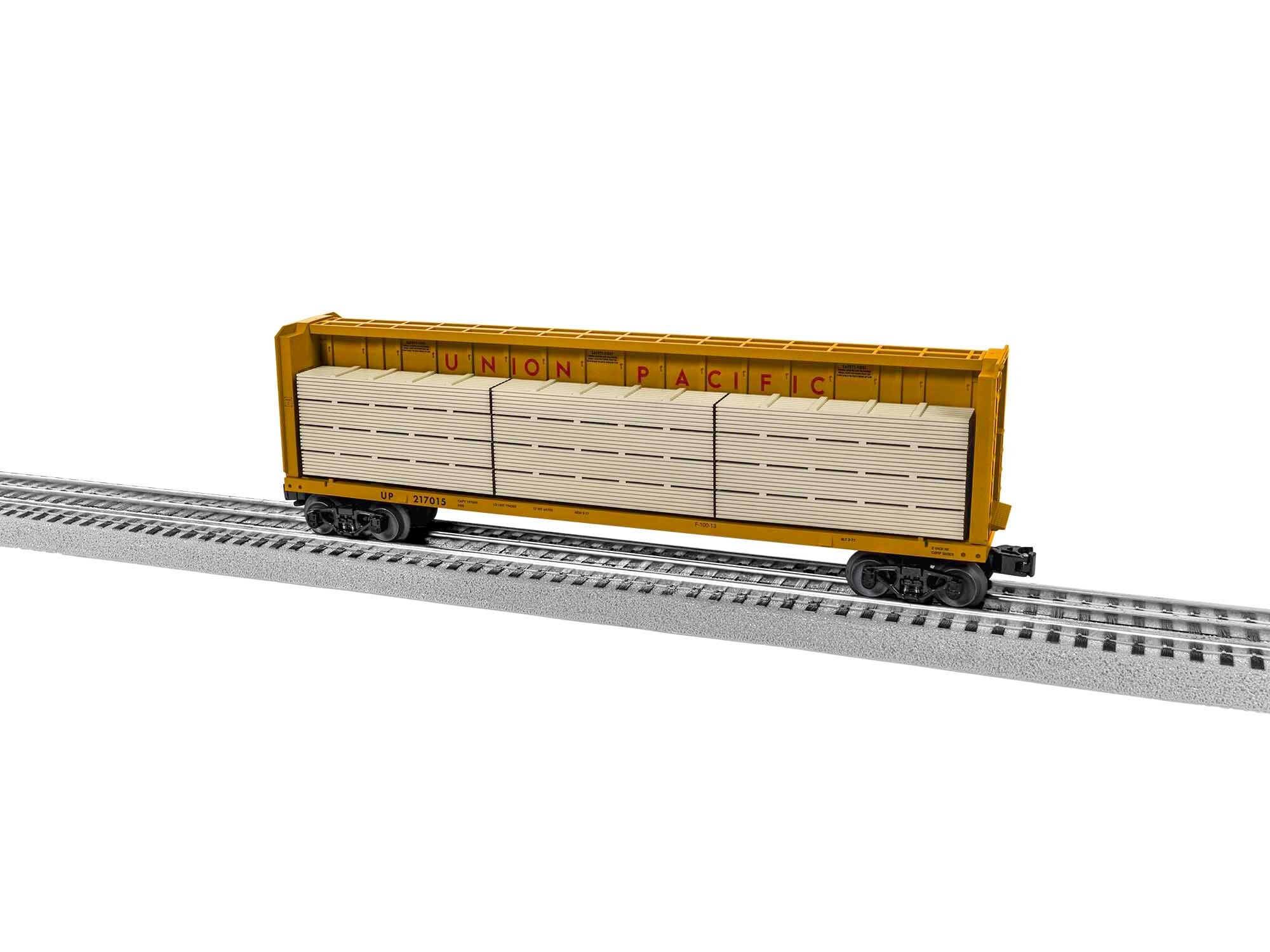 Lionel, O Scale, 2043071, Centerbeam Flatcar, Union Pacific, #217015