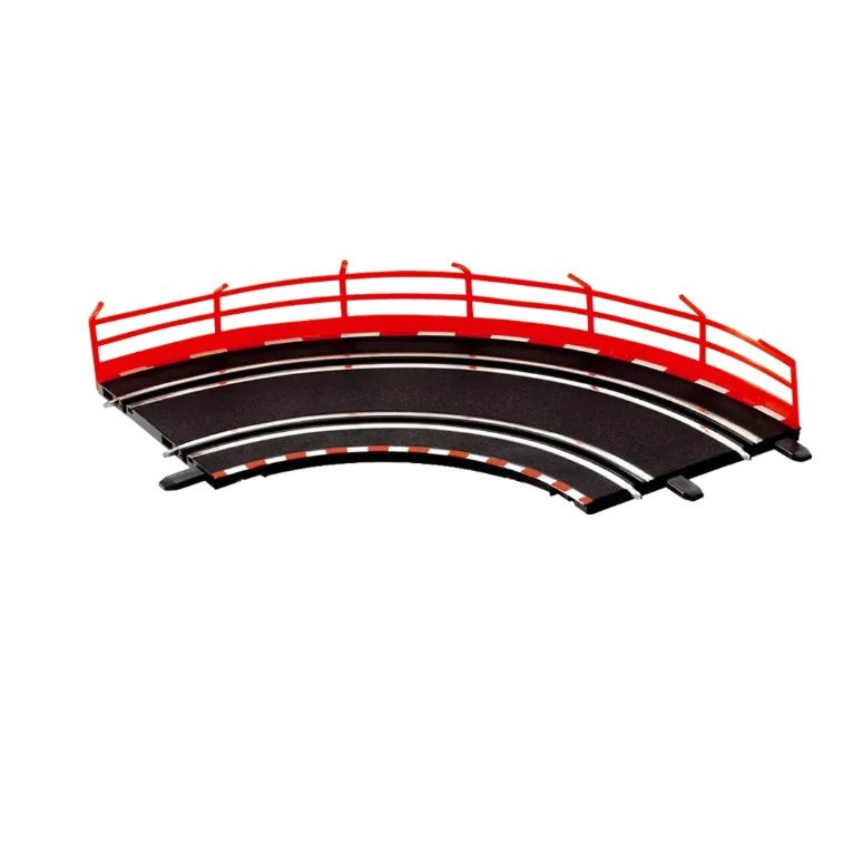 Carerra, 20061651, Guardrail Fence, for only GO Track and 1:43, 10 pieces