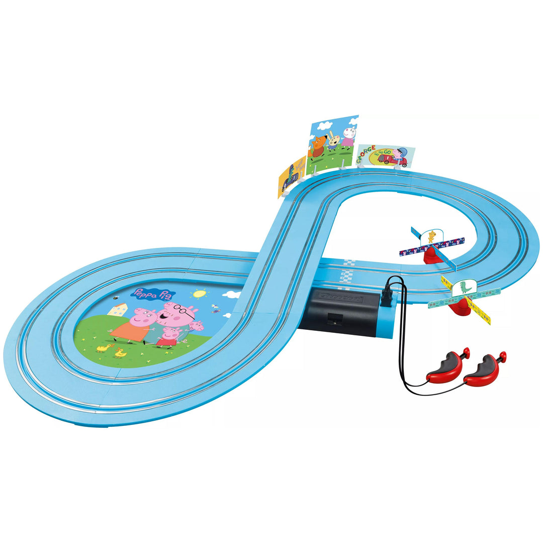 Carrera, 20063043, Carrera First, Peppa Pig - Kids GrandPrix, Battery Operated