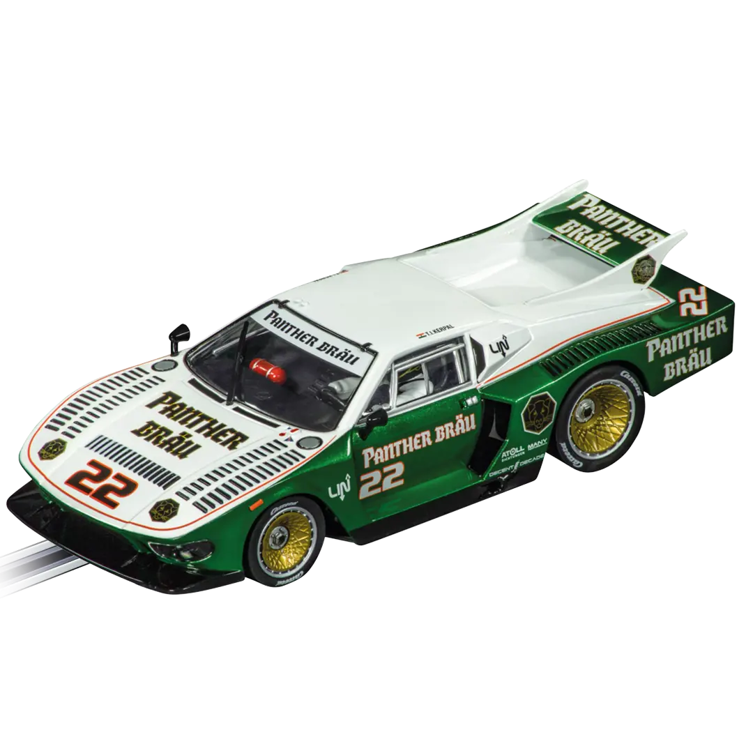 Carrera, 27721, EVOLUTION 1:32, De Tomaso Pantera "No.22", With Lights