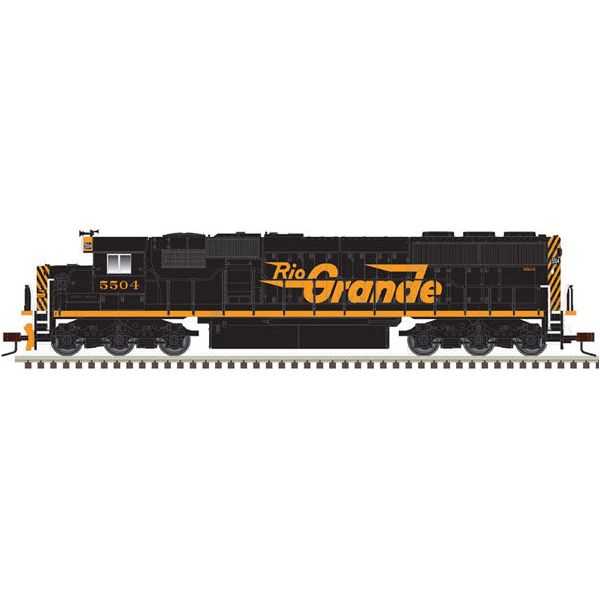 Atlas Master Line, N Scale, 40005190, Silver Series, SD50, Denver & Rio Grande Western, #5508, DCC Ready