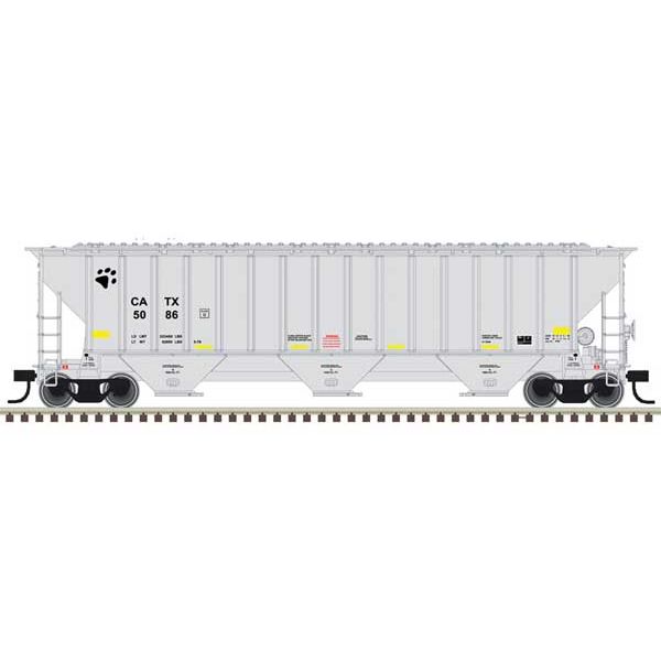 Atlas Trainman, HO Scale, 20006635, Thrall 4750 Hopper, CATX, #5020