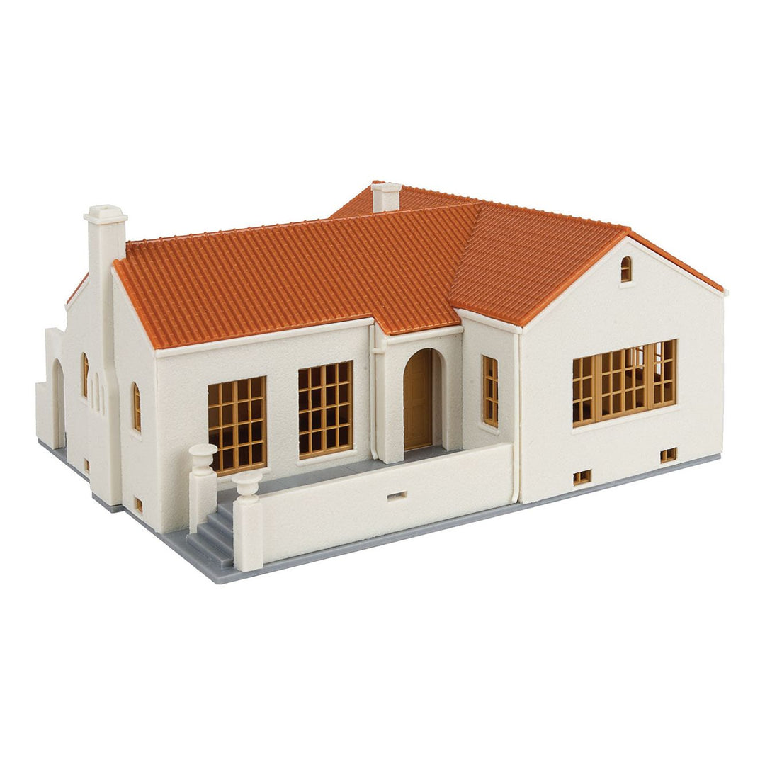 Walthers Cornerstone, HO Scale, 933-3785, Mission-Style Bungalow House