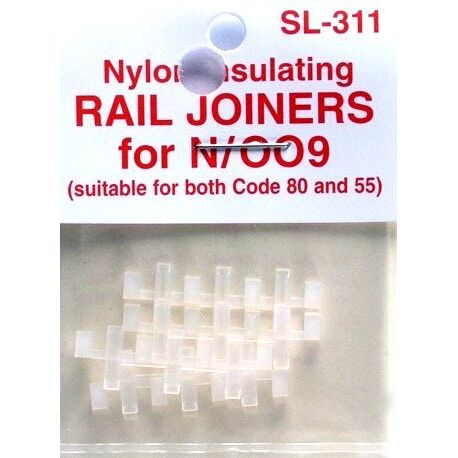 Peco N SL311 Nylon Insulating Rail Joiners (12)