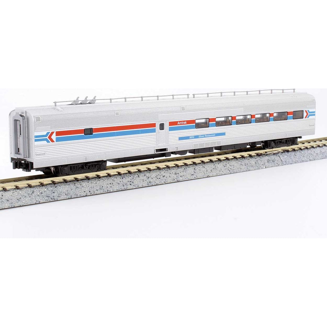 Kato, 106-1971, N Scale,Amtrak Rainbow Era Train, 8 passenger Car set