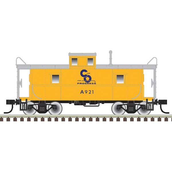 Atlas Trainman, N Scale, 50006028, C&O Cupola Caboose, Chesapeake And Ohio, #A904