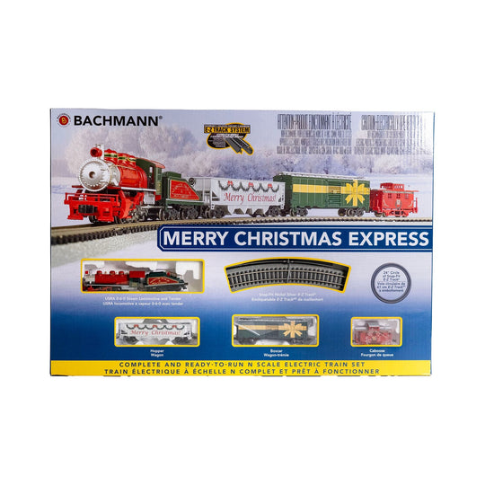 Bachmann, N Scale, 24027, Merry Christmas Express Train Set