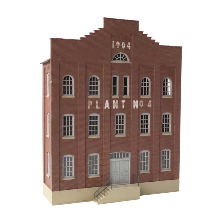 Walthers Cornerstone HO 933-3183 Plant #4 Building Front Kit