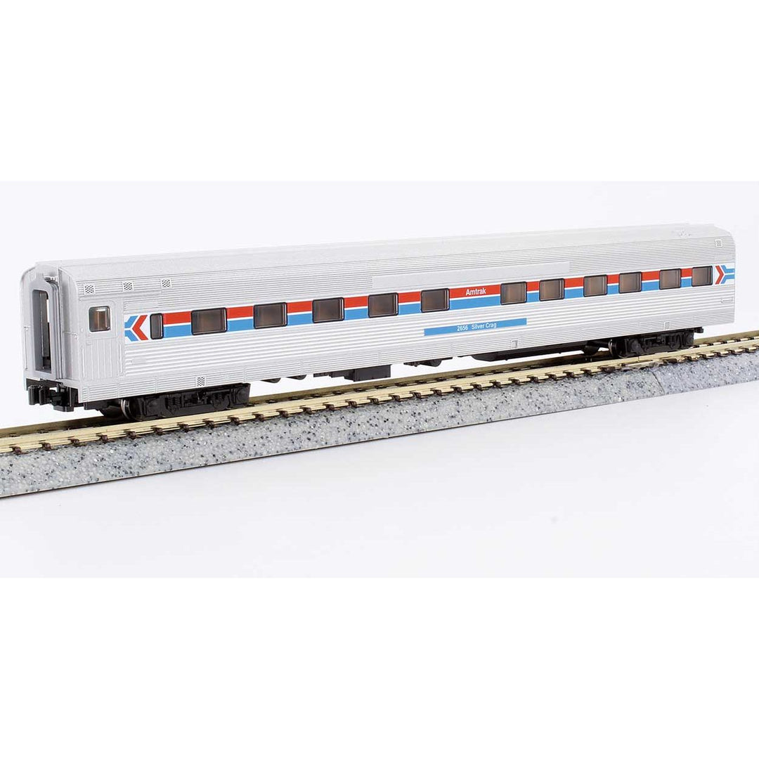 Kato, 106-1971, N Scale,Amtrak Rainbow Era Train, 8 passenger Car set