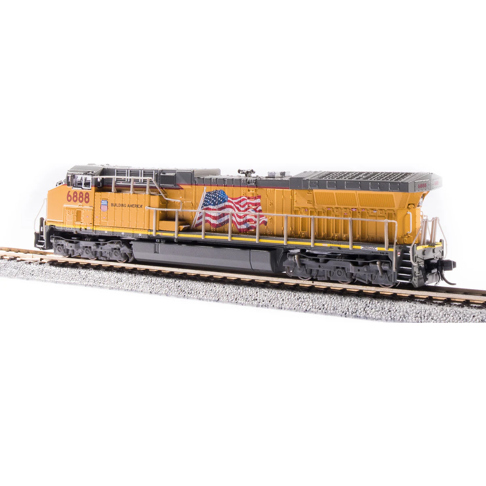 Broadway Limited Imports, 6282, N, GE AC6000, UP, #6888,"Building America" (DCC & Sound)