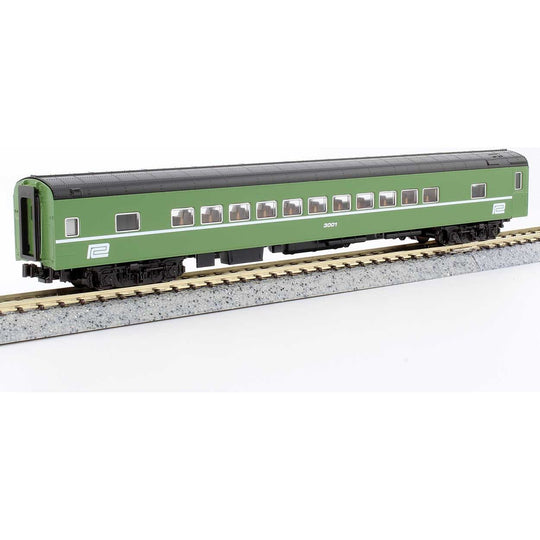 Kato, 106-1971, N Scale,Amtrak Rainbow Era Train, 8 passenger Car set